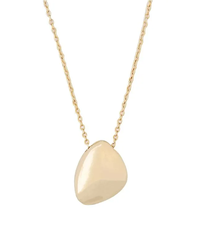 Gold Jiwe Pendant Necklace