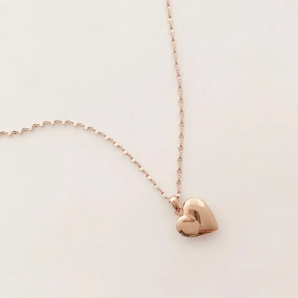 Golden Heart Locket