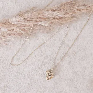 Golden Heart Locket