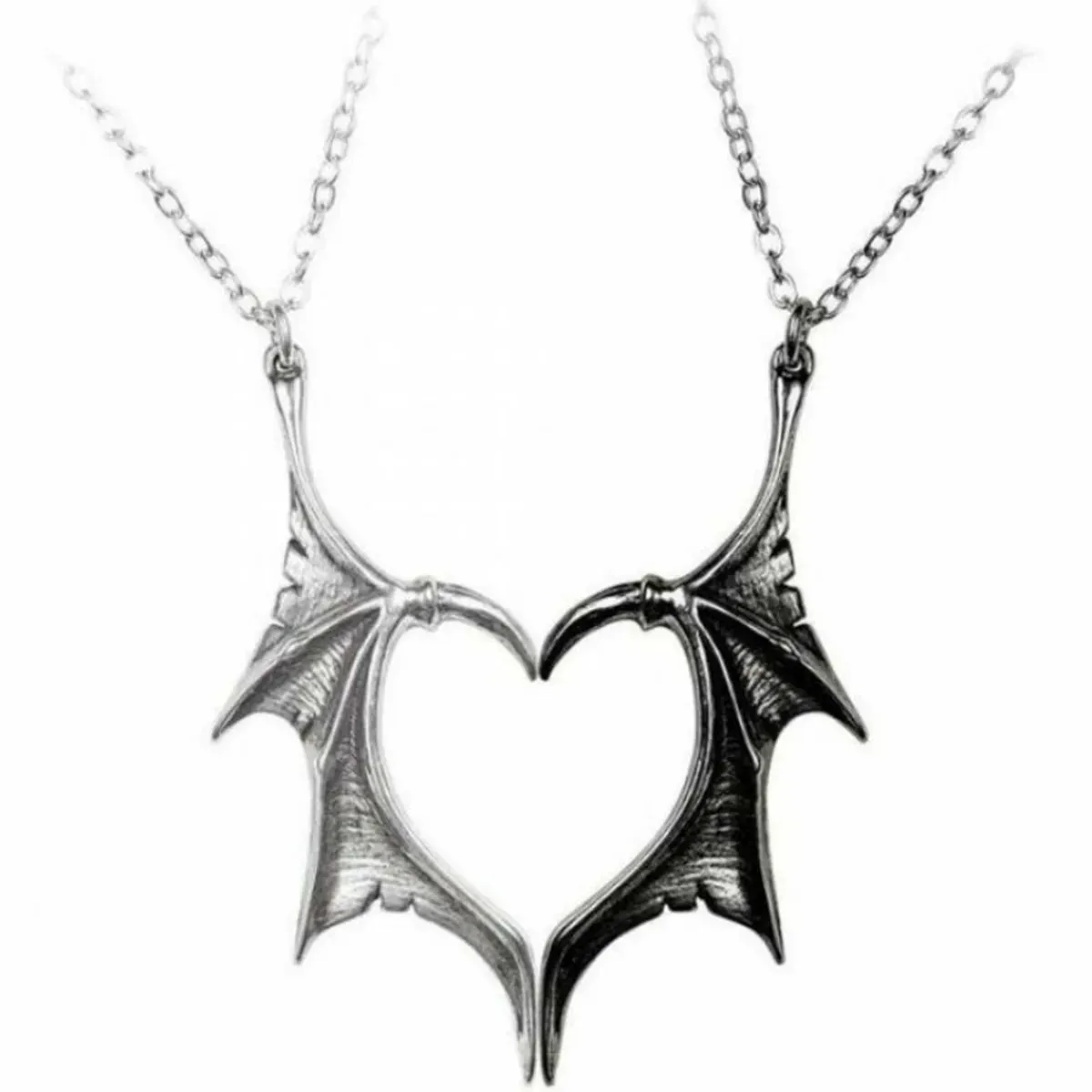 Good Bad Heart Necklaces