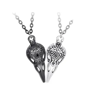 Good Bad Heart Necklaces