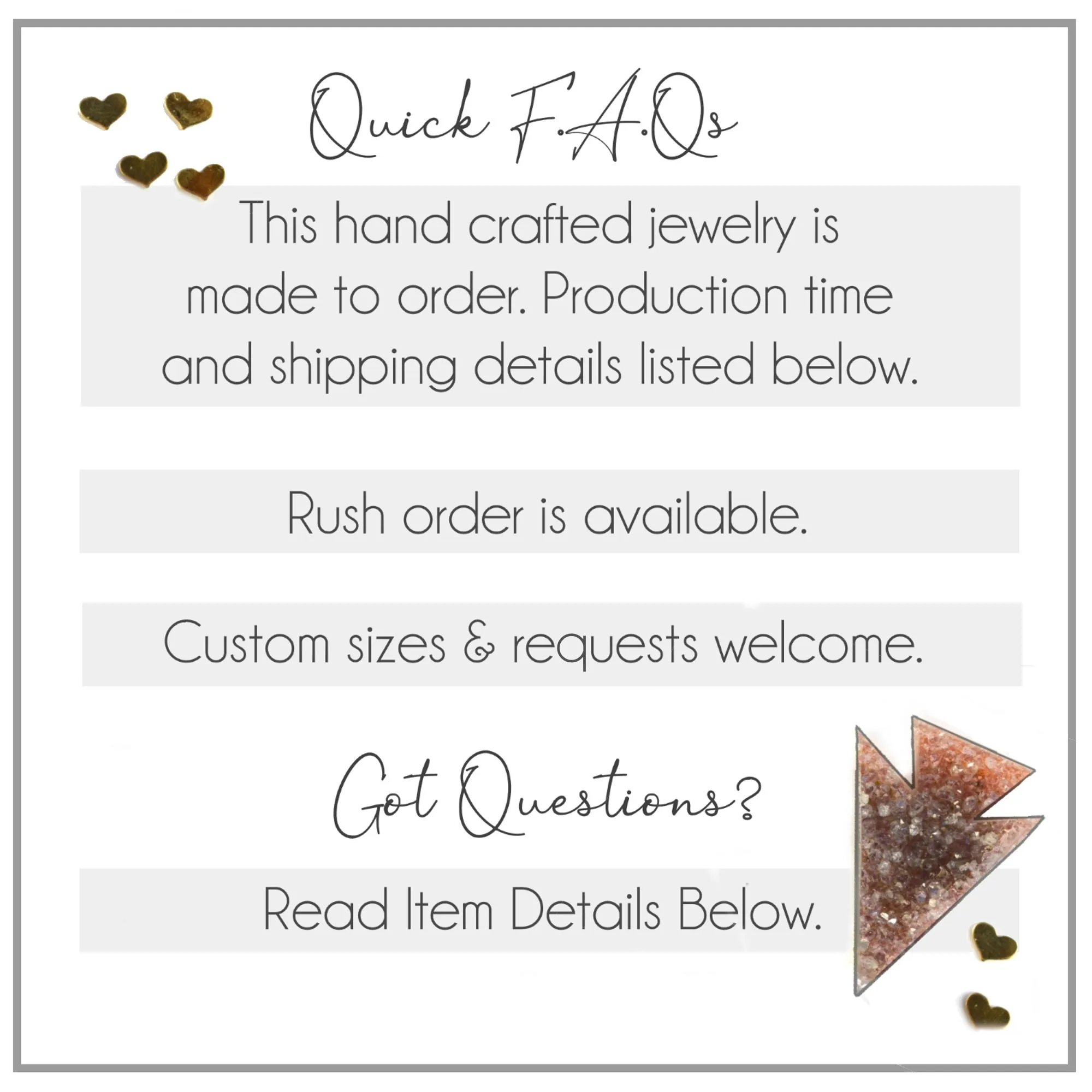 Hammered Diamond Shaped Ring