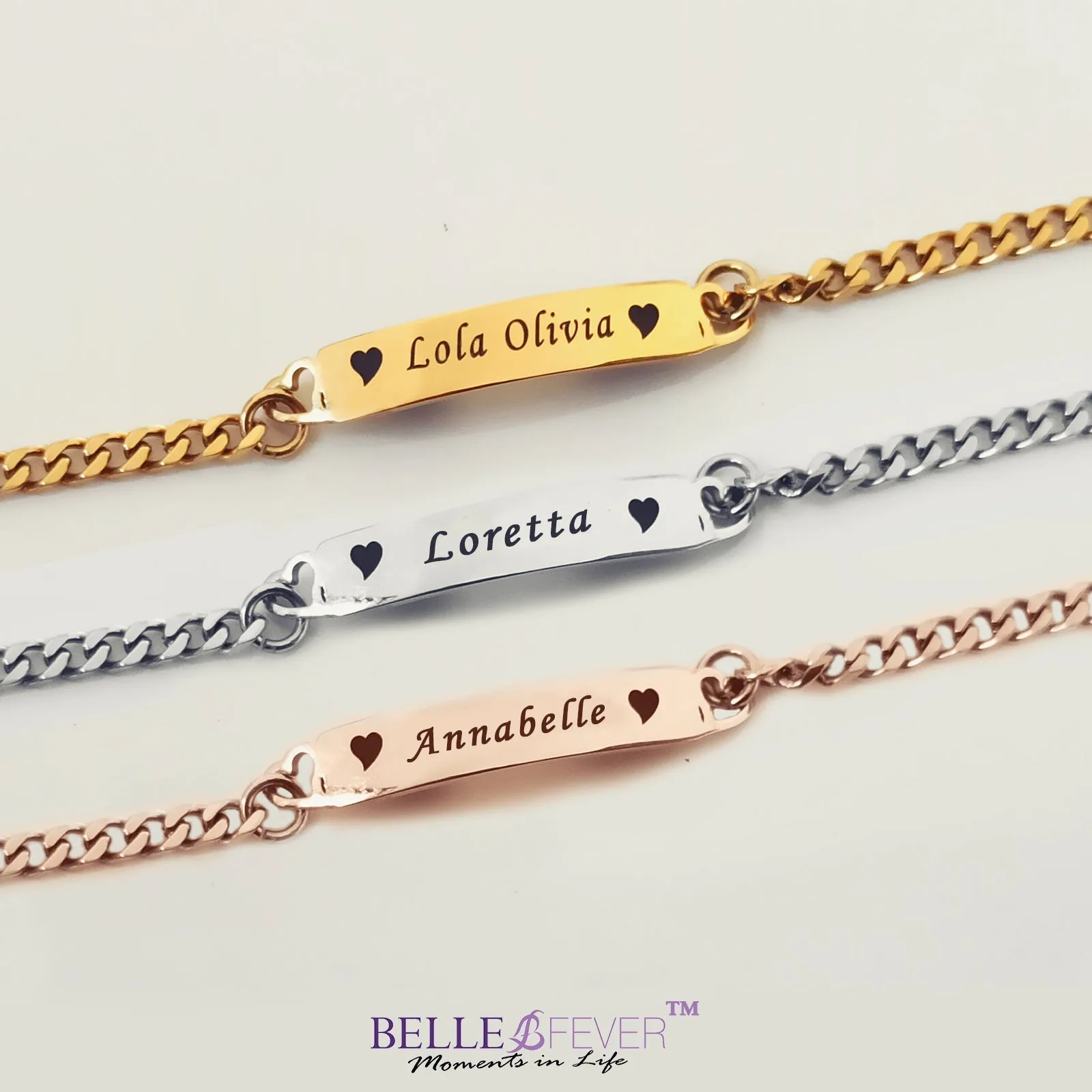 Heart Bar Bracelet