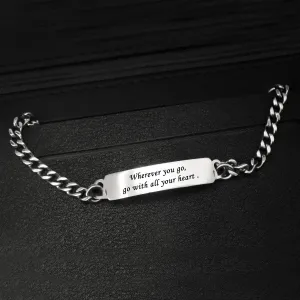 Heart Bar Bracelet