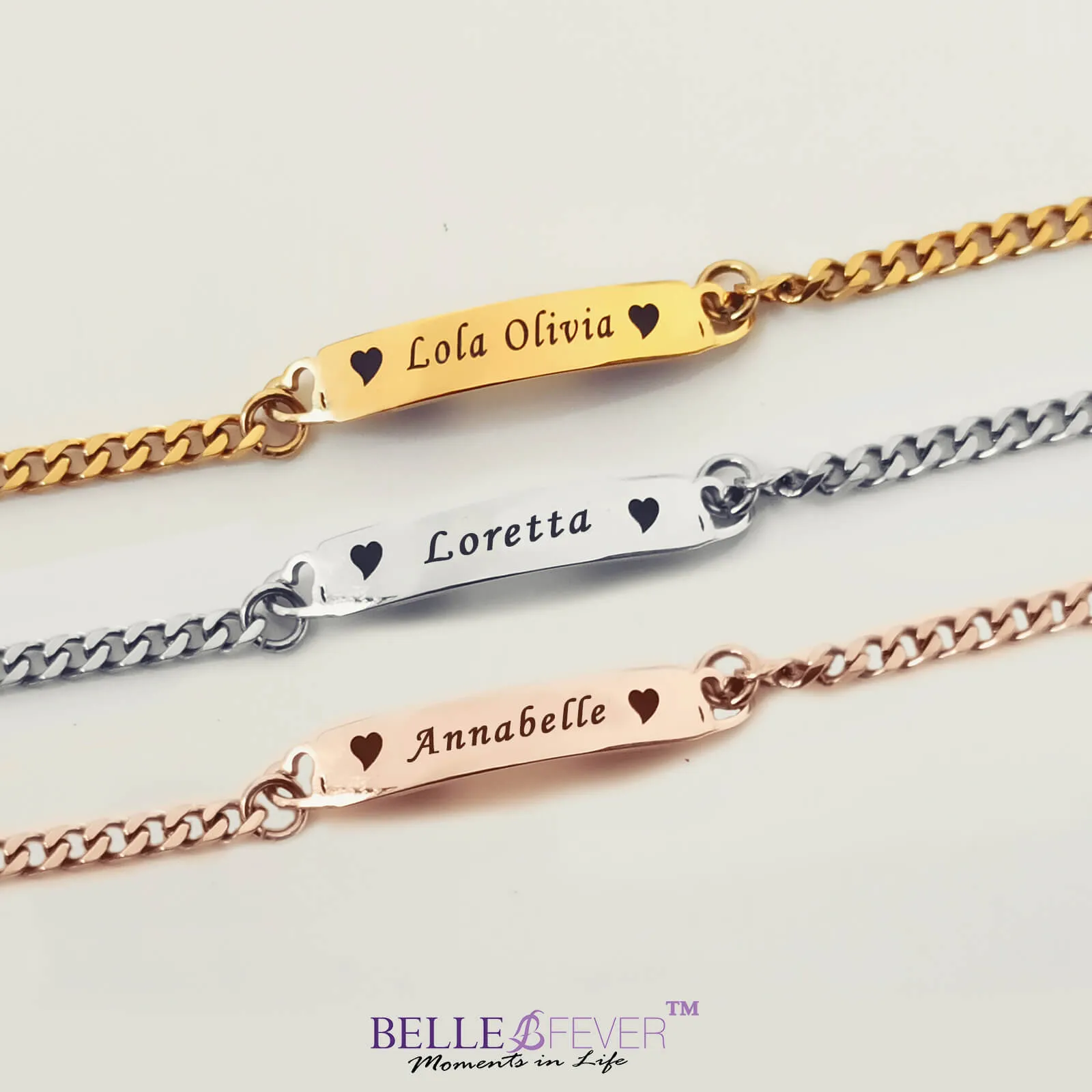 Heart Bar Bracelet