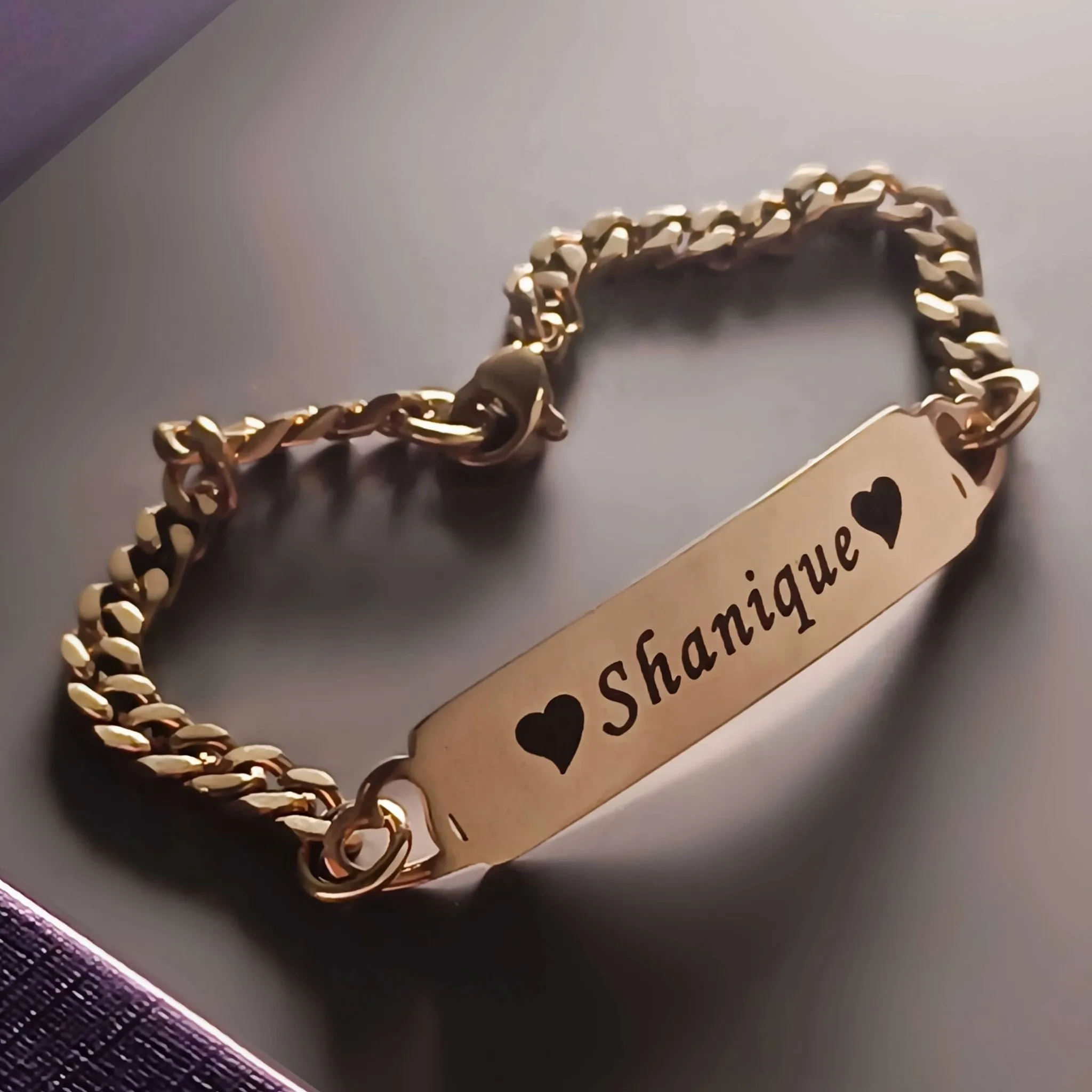 Heart Bar Bracelet