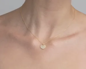 Heart Necklace - 18K Gold Vermeil