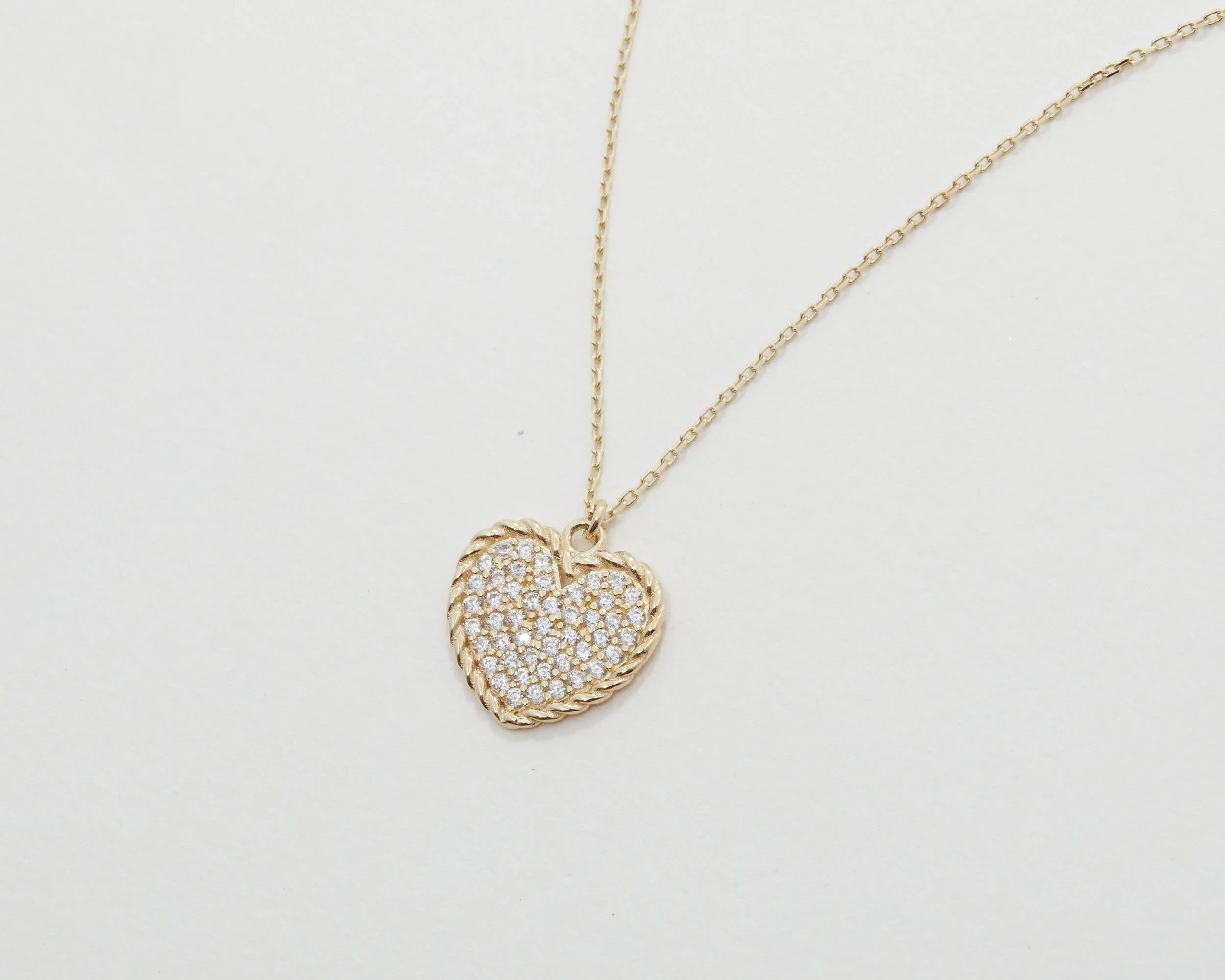 Heart Necklace - 18K Gold Vermeil