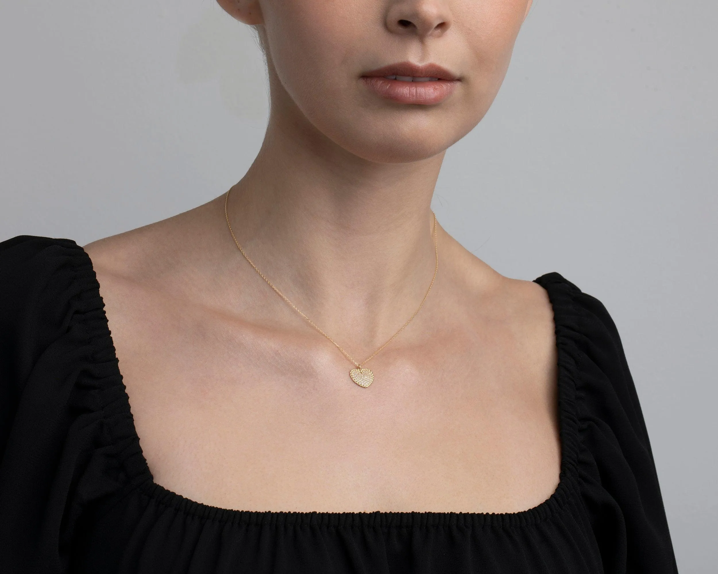 Heart Necklace - 18K Gold Vermeil