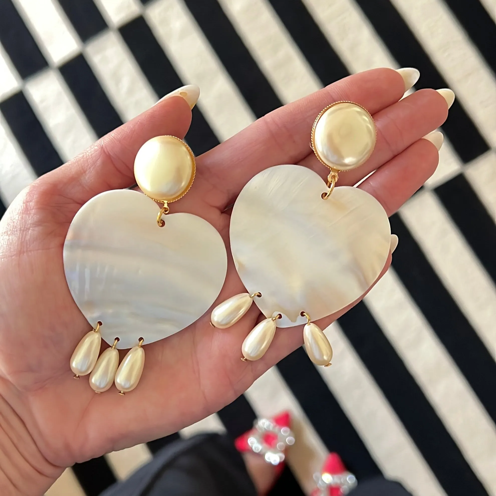 Heart Shell Drops