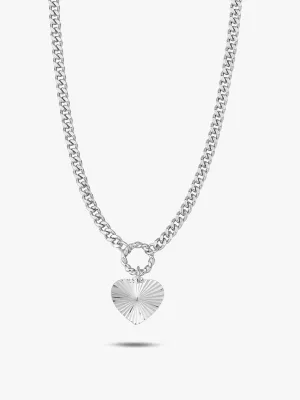 Heart Sunbeam Necklace