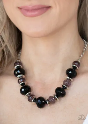 Hollywood Gossip Black Paparazzi Necklace