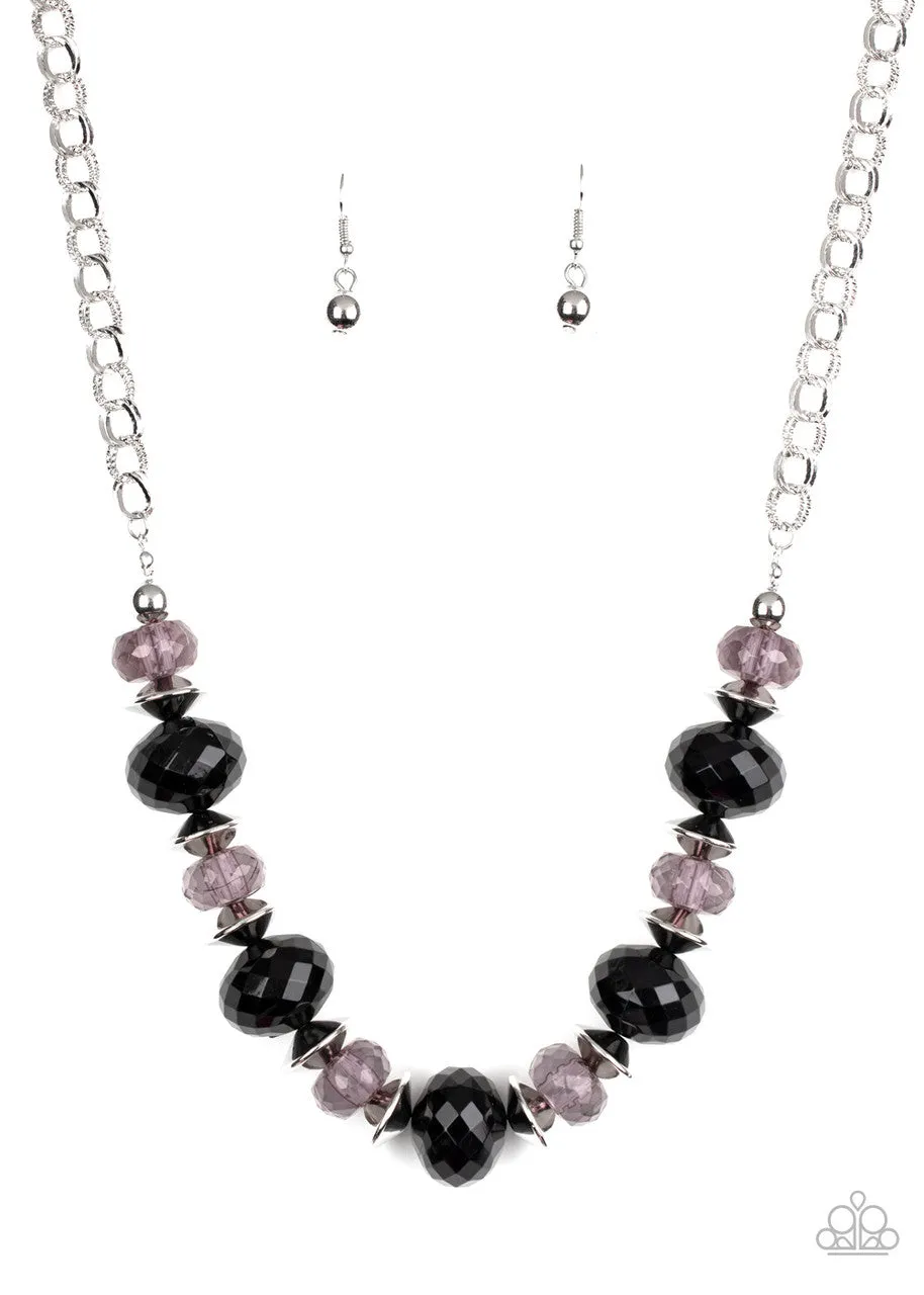 Hollywood Gossip Black Paparazzi Necklace