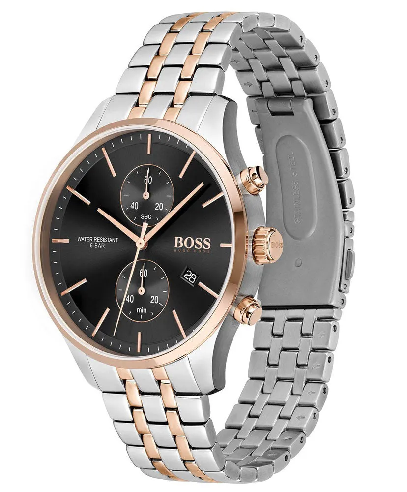 Hugo Boss Associate Two Tone Men's Watch 1513840