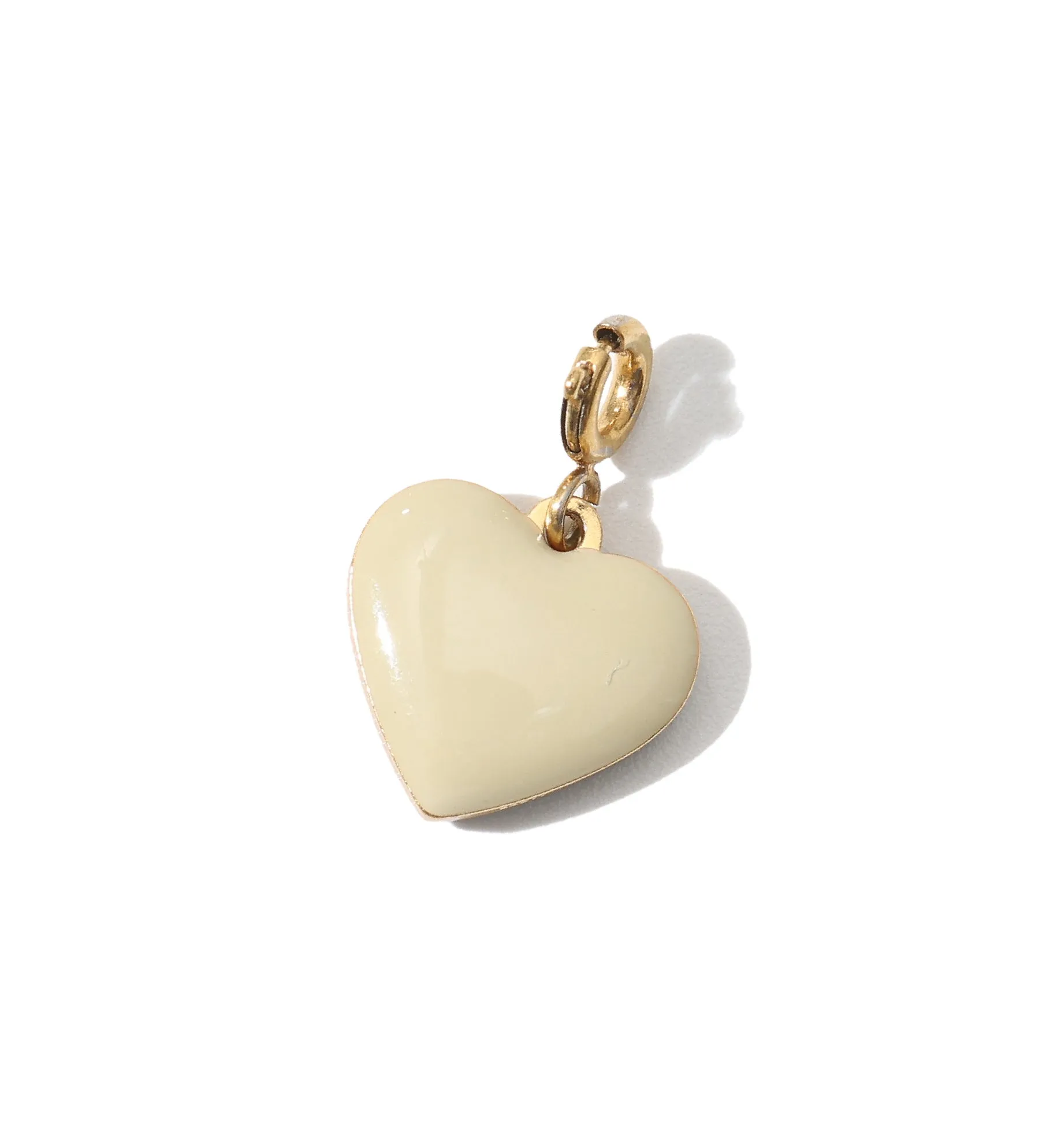 Humble Heart Pendant • Black & Cream