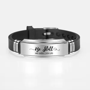 Inspirational Quote Bracelets of Faith Hope Courage For Men