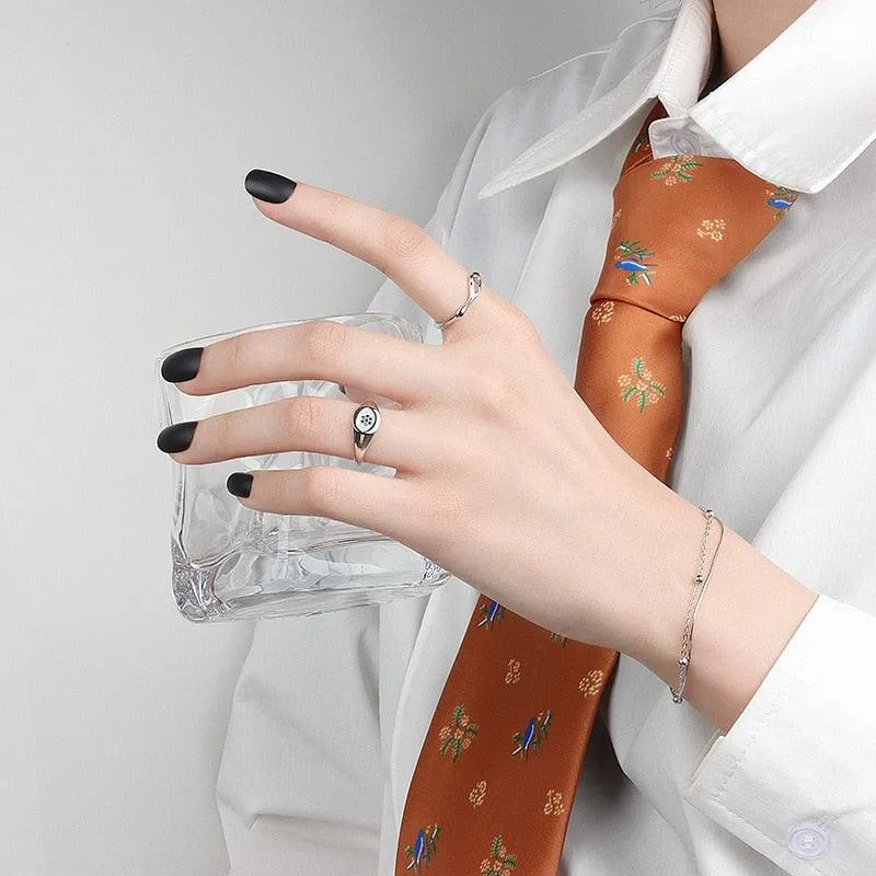 Irregular Geometric Boho Hollow Ring