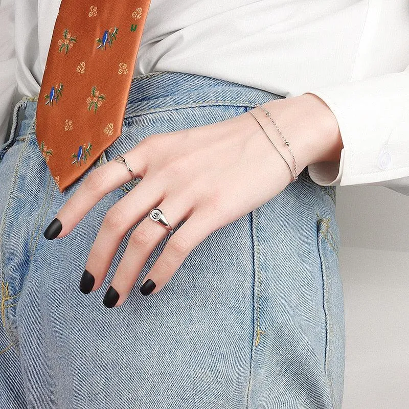 Irregular Geometric Boho Hollow Ring