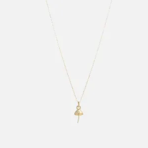 Itty Bitty Charm Necklace, Mushroom