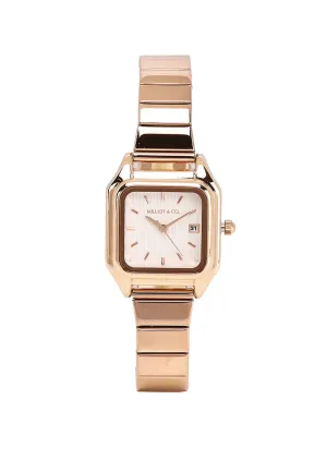 Kaytie Rose Gold Stainless Steel Analog Watches (Salmon)