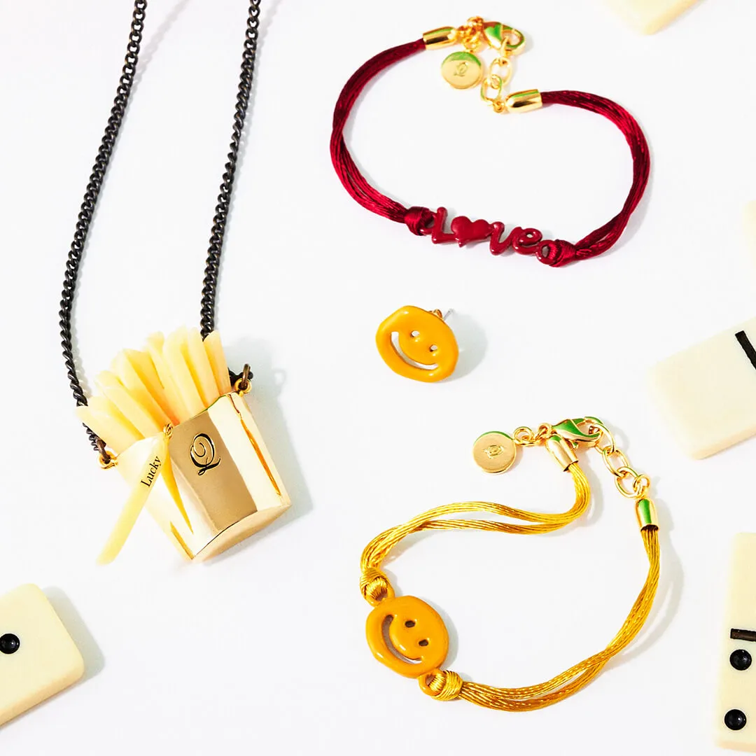 Ketchup LOVE Good Luck Bracelet【Japan Jewelry】