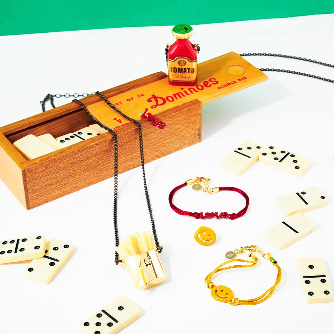 Ketchup LOVE Good Luck Bracelet【Japan Jewelry】