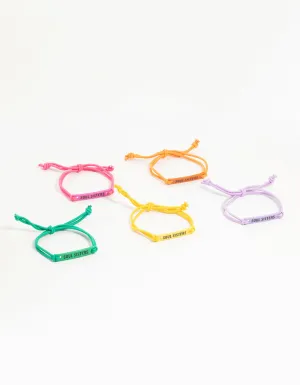 Kids Colourful Soul Sisters Bracelet 5-Pack