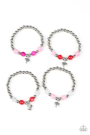 Kid's Starlet Shimmer LOVE Hearts Bracelet Set