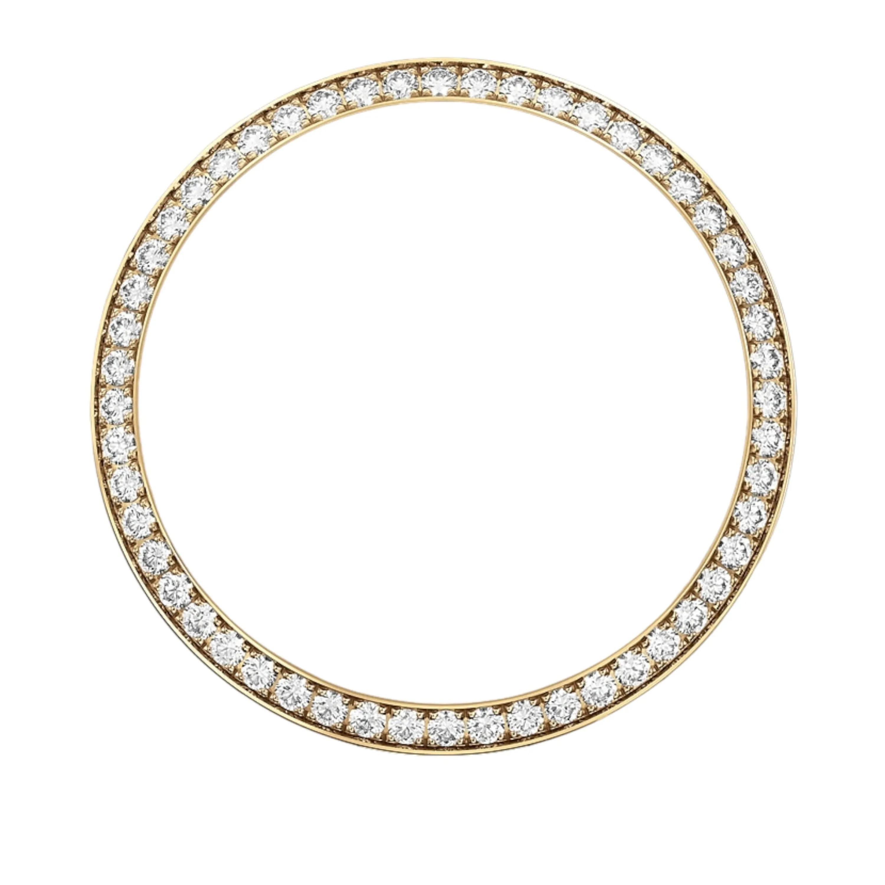 Lady-Datejust Oyster, 28 mm, Oystersteel, Yellow Gold And Diamonds