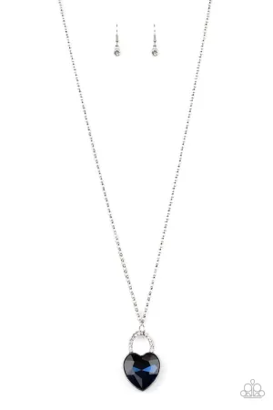 Locked in Love Blue Paparazzi Necklace