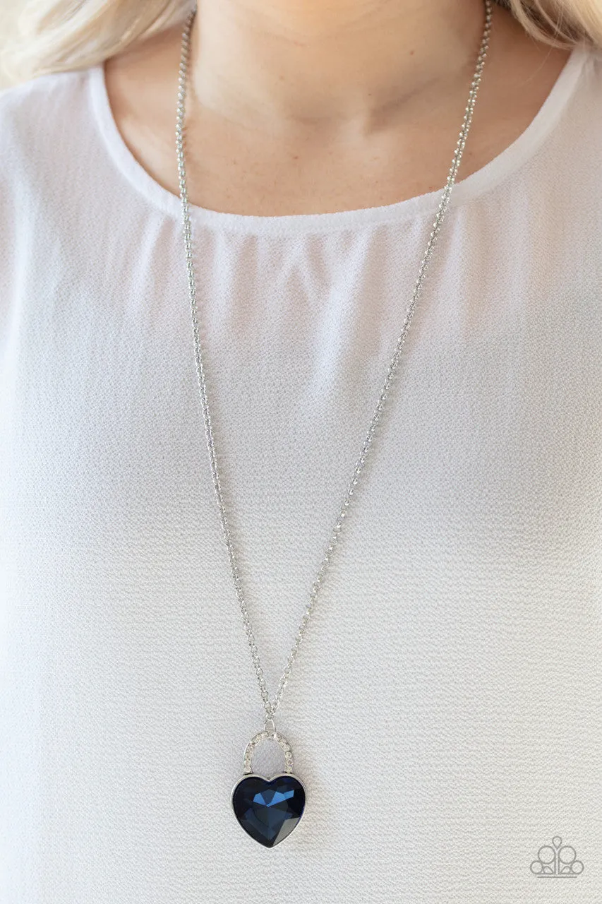 Locked in Love Blue Paparazzi Necklace