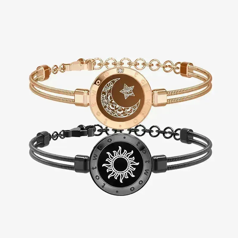 Long Distance Couple Love Bracelets (Set of 2)