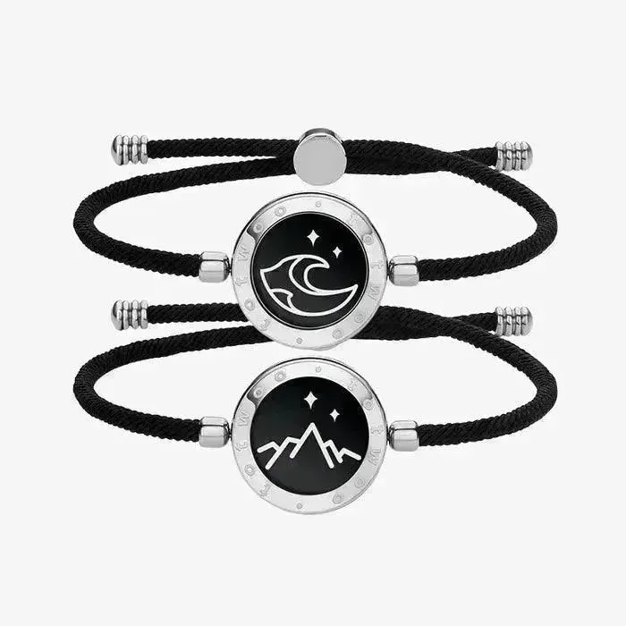 Long Distance Couple Love Bracelets (Set of 2)