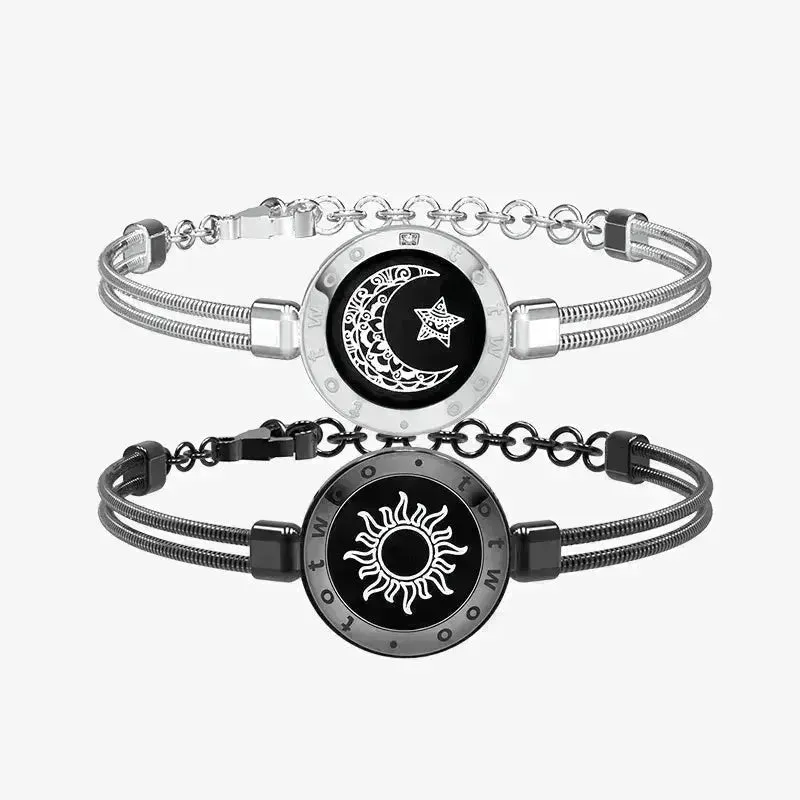 Long Distance Couple Love Bracelets (Set of 2)