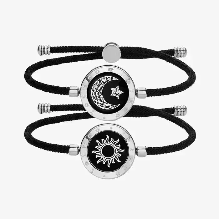 Long Distance Couple Love Bracelets (Set of 2)