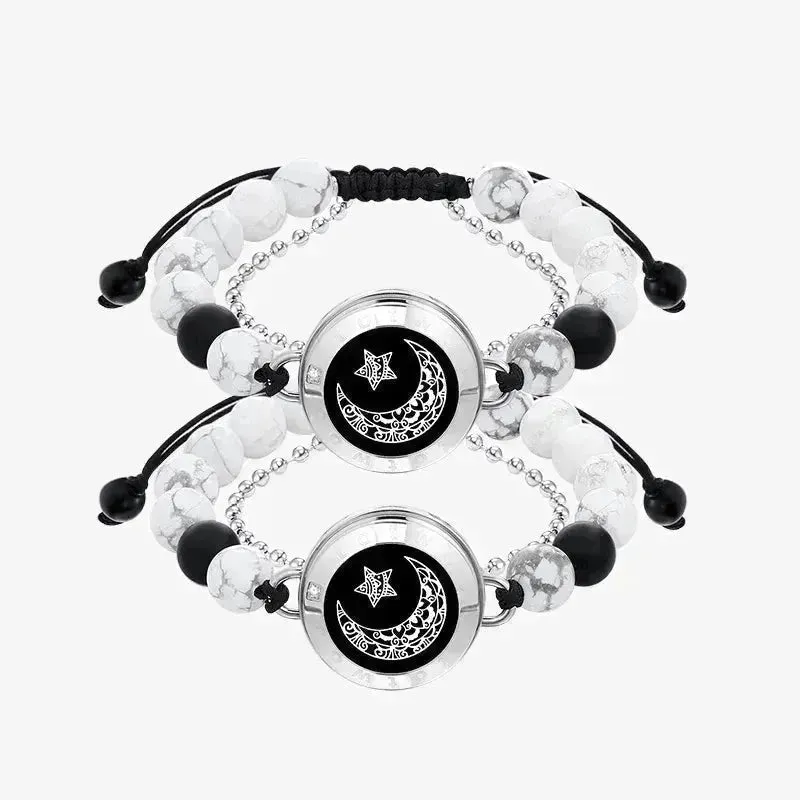 Long Distance Couple Love Bracelets (Set of 2)
