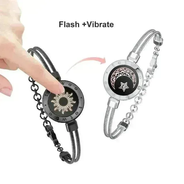 Long Distance Couple Love Bracelets (Set of 2)
