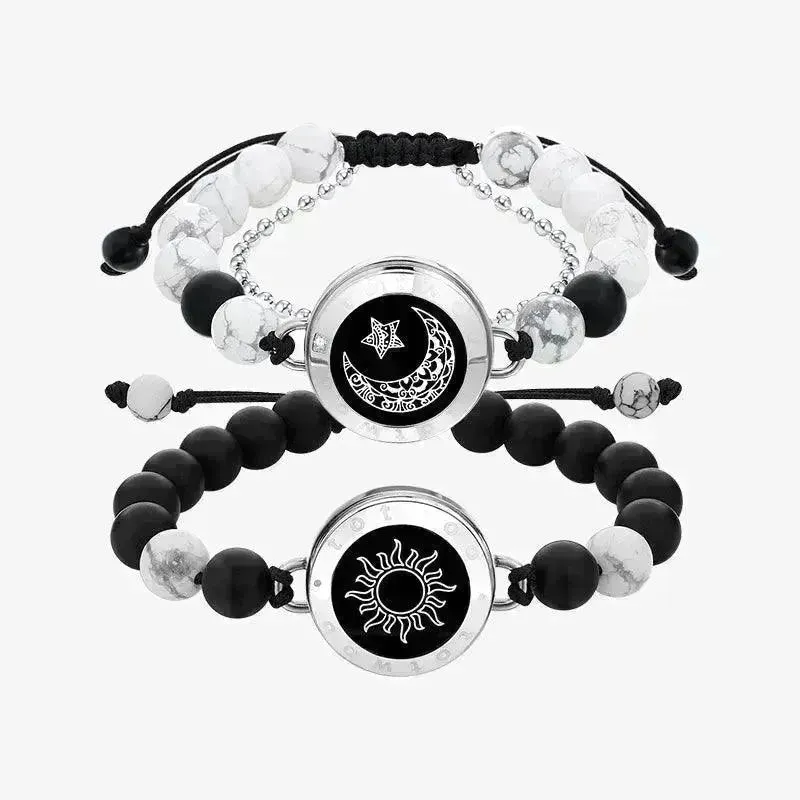 Long Distance Couple Love Bracelets (Set of 2)