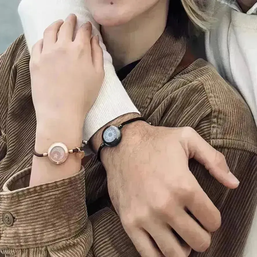 Long Distance Couple Love Bracelets (Set of 2)