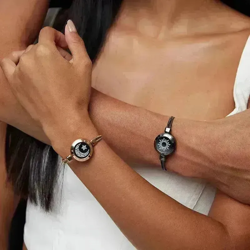 Long Distance Couple Love Bracelets (Set of 2)