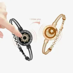 Long Distance Couple Love Bracelets (Set of 2)