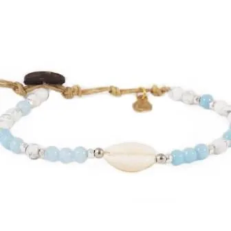 Lotus and Luna Chakra 4mm Bracelets