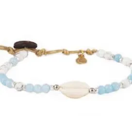 Lotus and Luna Chakra 4mm Bracelets