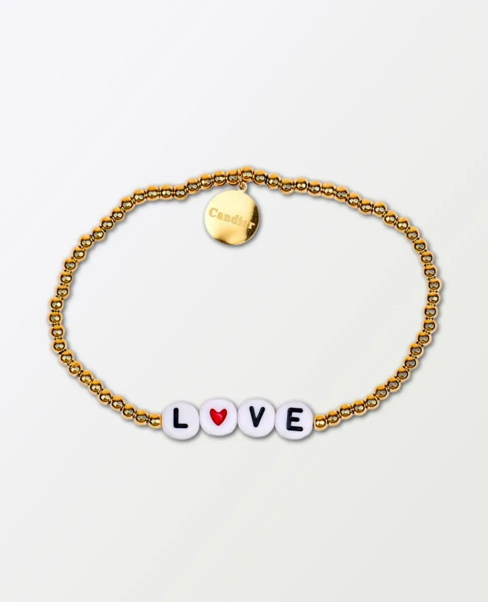 LOVE Beaded Bracelet