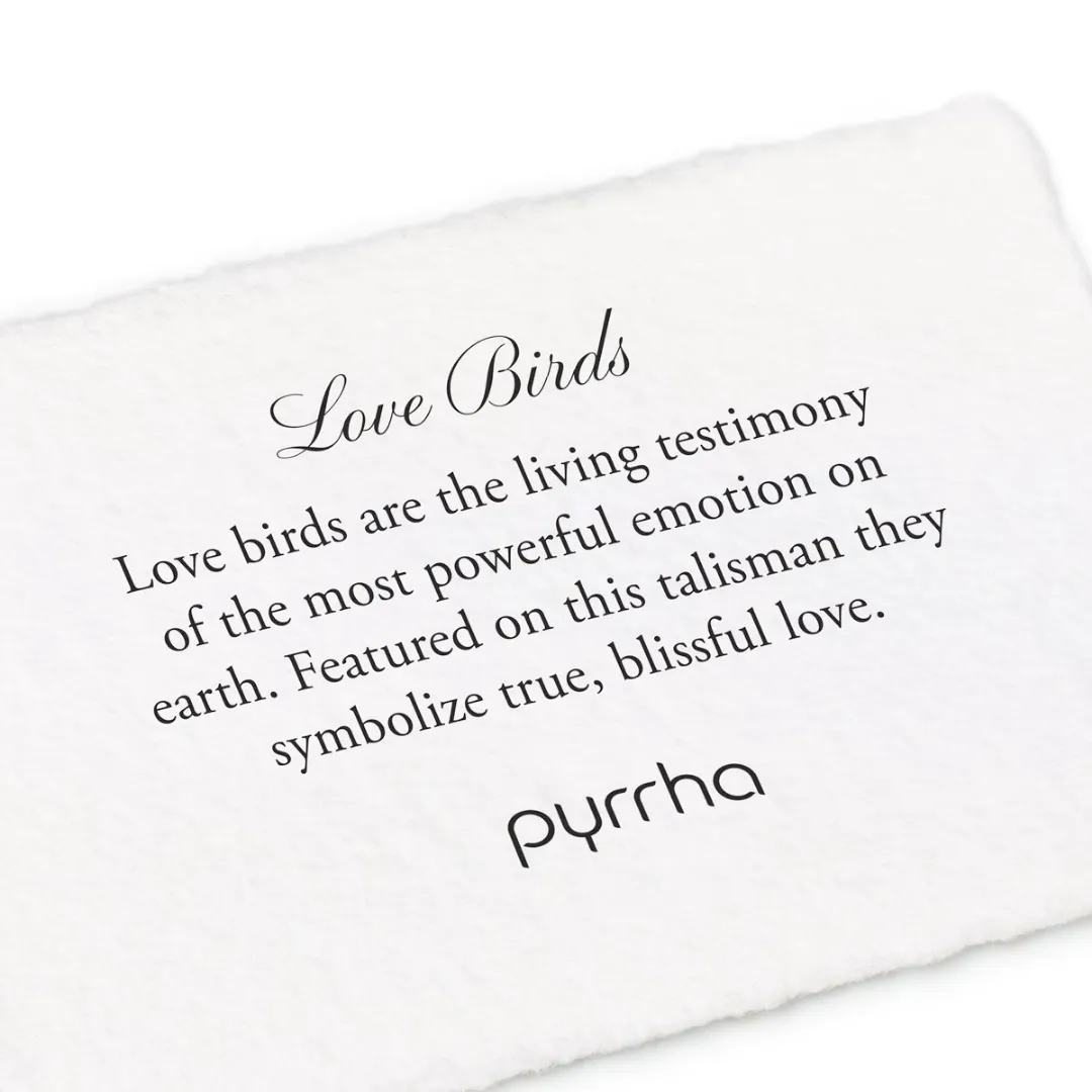 Love Birds Talisman Necklace