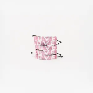 LOVE Bracelet Bundle - Pearly Pink/White
