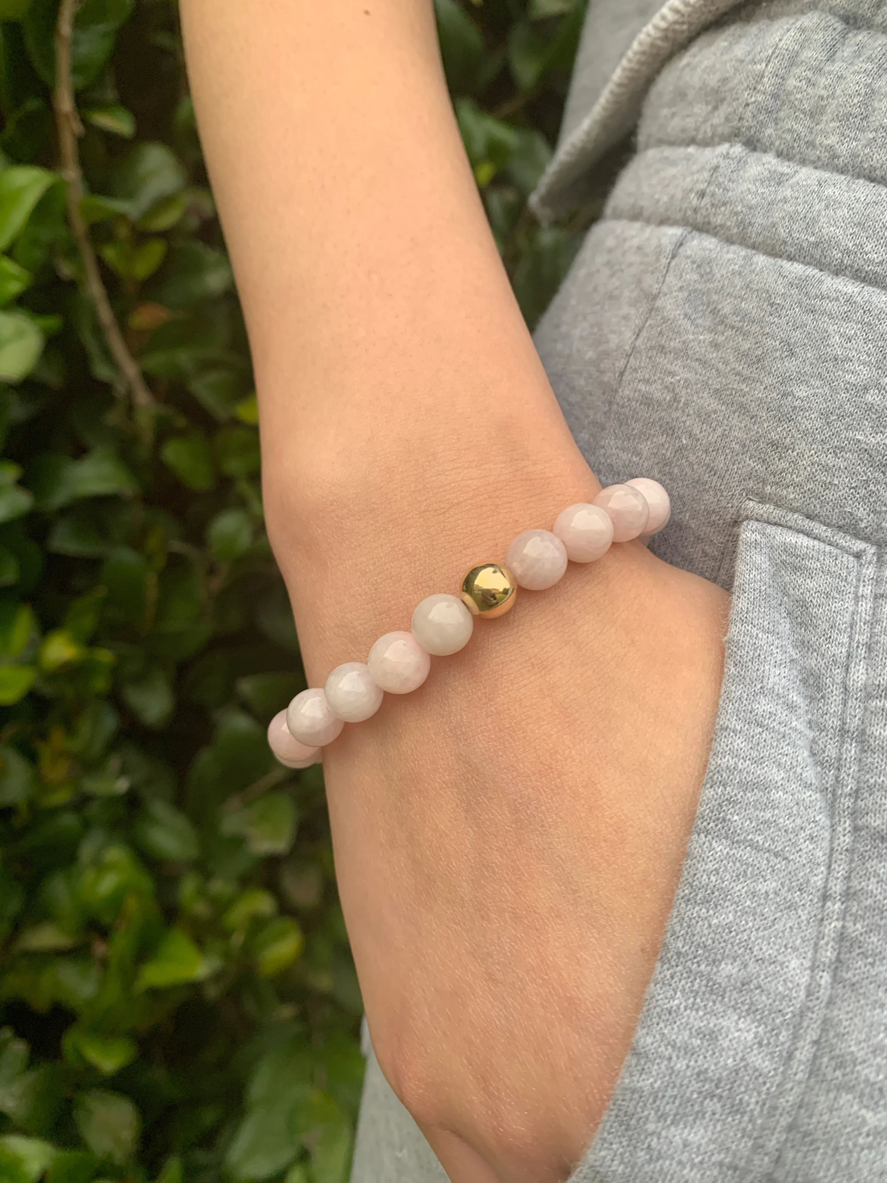Love Gemstone Intention Bracelet (8mm)