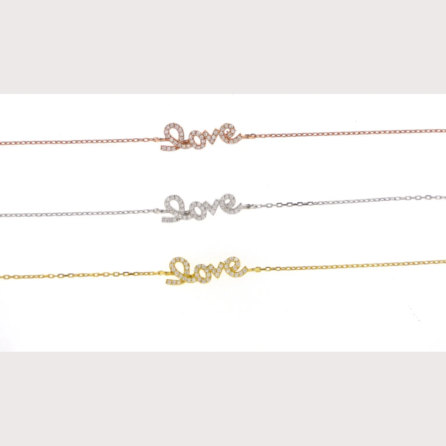 Love Script Bracelet
