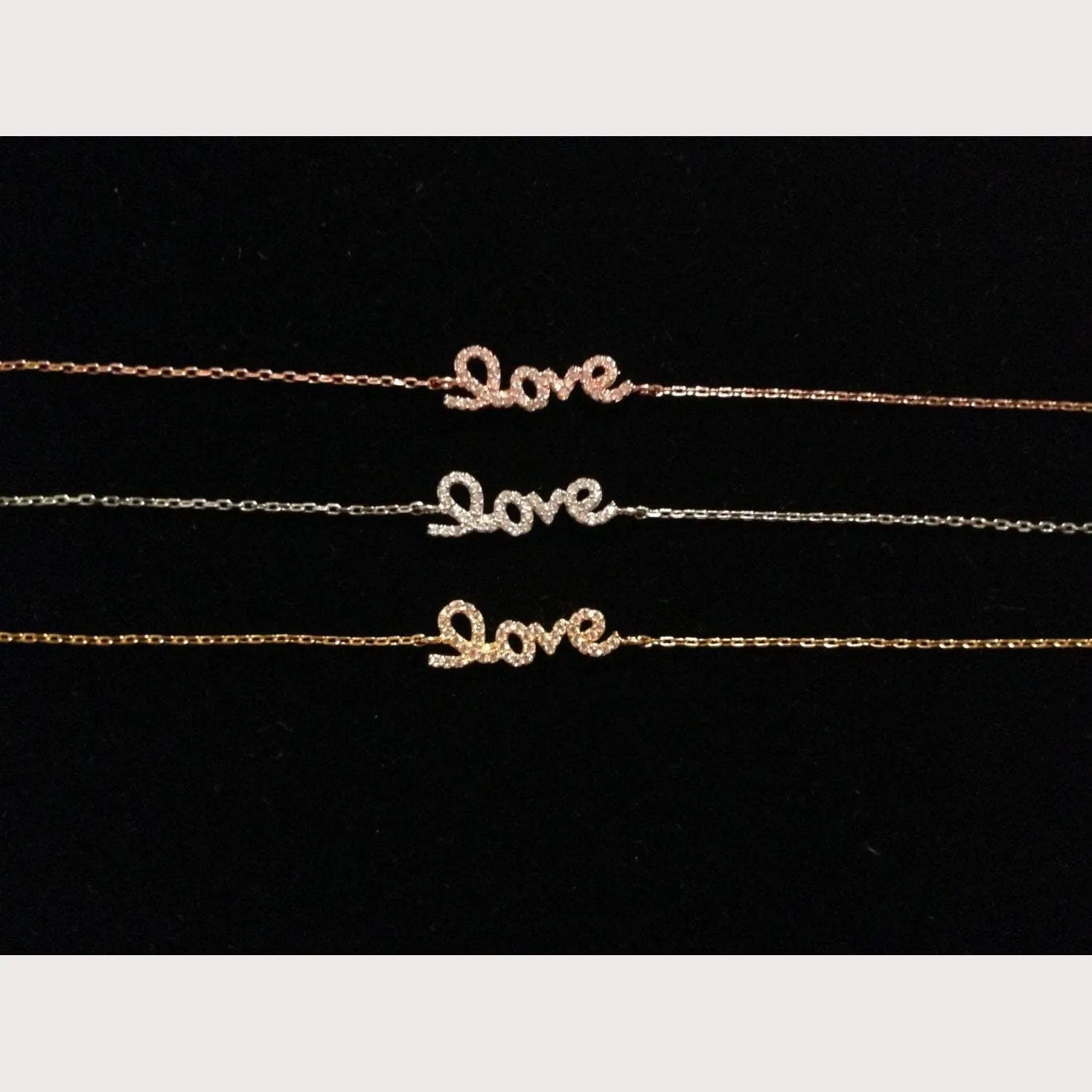 Love Script Bracelet