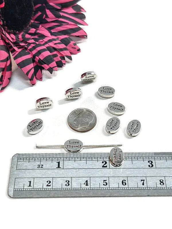 Love Thyself Slide Beads